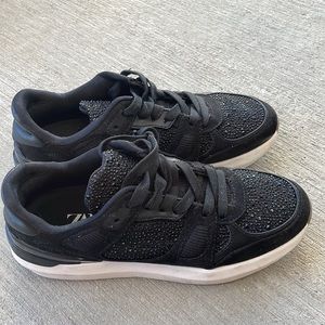 Zara snickers black size 8